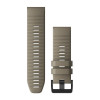 Garmin Ремешок для Fenix 6 22mm QuickFit Dark Sandstone Silicone bands (010-12863-02) - зображення 1