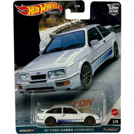 Hot Wheels 87 Ford Sierra Cosworth Canyon Warriors FPY86/HKC54 White