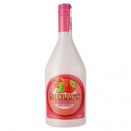   Molly's Лікер  Strawberry Irish Cream, 0,75 л (5390683100933)