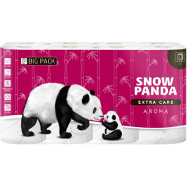 Сніжна Панда Туалетний папір  EXTRA CARE Aroma чотиришаровий 16 шт. (4820183970664)