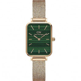   Daniel Wellington Quadro Pressed Melrose Rose Gold/Green (DW00100437)