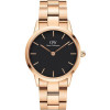 Daniel Wellington DW00100210 Iconic Link 36 Rose Gold Black - зображення 1