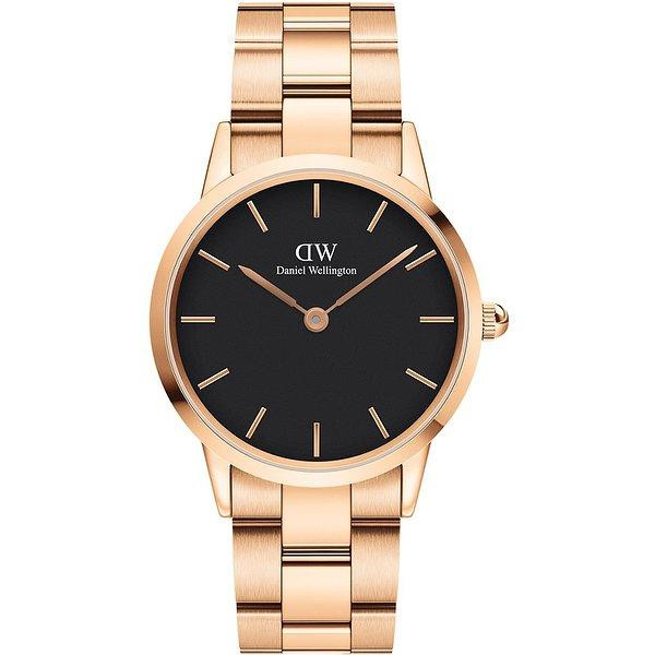 Daniel Wellington DW00100210 Iconic Link 36 Rose Gold Black - зображення 1