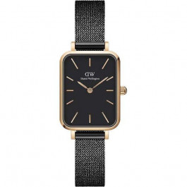   Daniel Wellington Quadro Pressed Ashfield Rose Gold/Black (DW00100433)