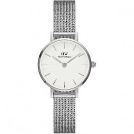   Daniel Wellington Petite Pressed Sterling 24mm Silver/White (DW00100442)