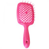 Janeke Расческа для волос  Superbrush Silicon Line, (розовая) - зображення 1
