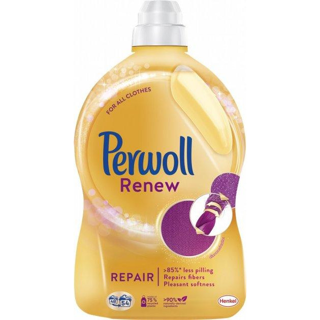 Perwoll Засіб для делікатного прання Renew для щоденного прання 2970 мл (9000101578324) - зображення 1