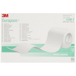 3M Хірургічний пластир Durapore, 2,5 см*9, 1м, 3M™