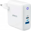 Anker PowerPort PD+ 2 – 20W 1xPD & 15W 1xUSB White (A2636G21) - зображення 1