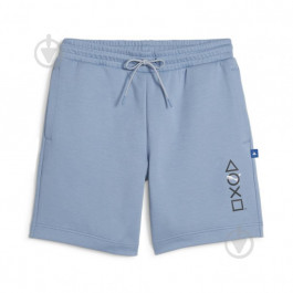   PUMA Блакитні чоловічі шорти  X PLAYSTATION Shorts 8" DK 624691/20