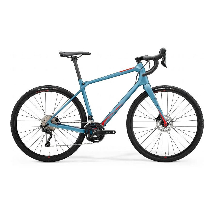 Merida Silex 4000 2021 / рама 50см matt steel-blue/glossy red (6110872145) - зображення 1