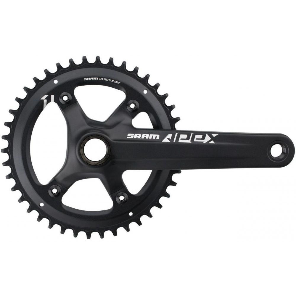 SRAM Шатуны  APEX 1 GXP 175 мм 42T 10/11 скоростей - зображення 1