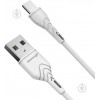 Grand-X USB-type C 3A 1m CU Fast Сharge White (PC-03W) - зображення 1