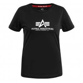 Alpha Industries Футболка T-Shirt жіноча  New Basic - Black S