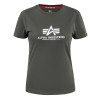 Alpha Industries Футболка T-Shirt жіноча  New Basic - Dark Olive XS - зображення 1