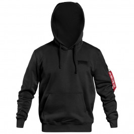 Alpha Industries Кофта  Back Print Hoody - Black S