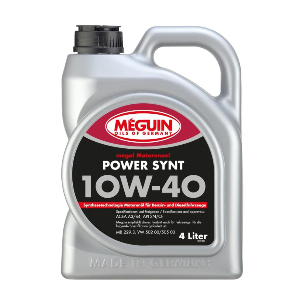 Meguin Power SYNT SAE 10W-40 4л - зображення 1