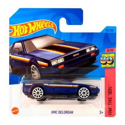 Hot Wheels DMC Delorean The `80S HKJ65 Dark Blue - зображення 1