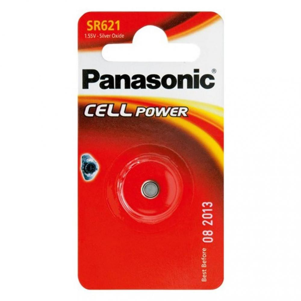 Panasonic SR621 bat(1.55B) Silver Oxide 1шт (SR-621EL/1B) - зображення 1