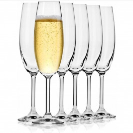 Krosno Набор бокалов для шампанского VENEZIA 200 мл 6 шт (F575413020094000)