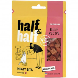 Half & Half Meaty Bits Beef Recipe Adult Cats 50 г (31861)