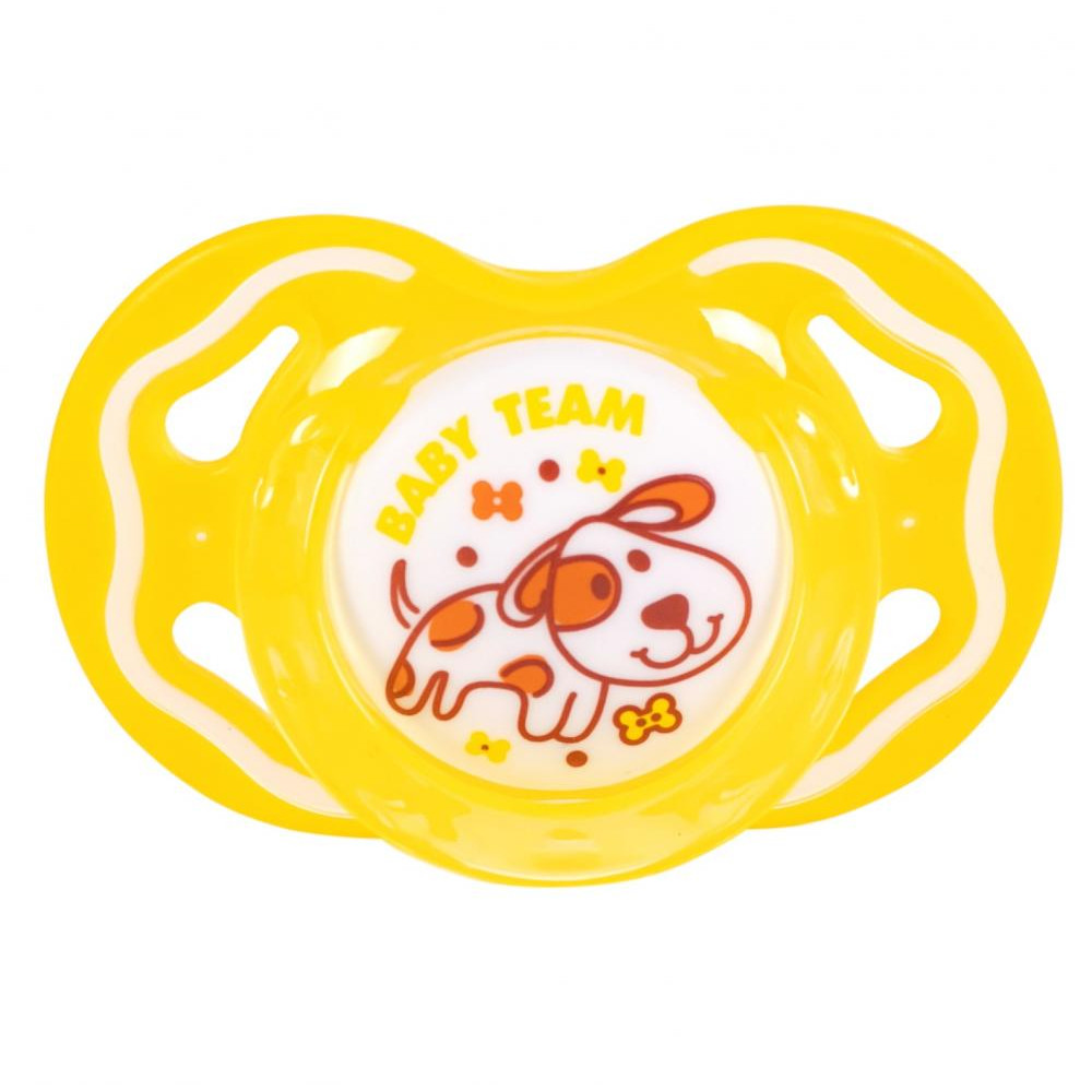 Baby Team Пустышка силиконовая классическая (3014) - зображення 1
