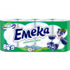 Emeka Туалетний папір  Elastic Fibres Mountain fresh 3 шари 8 рулонів (3800024026522) - зображення 1