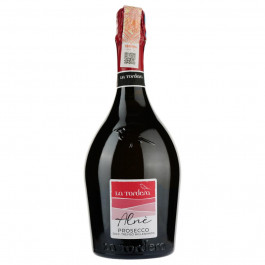 La Tordera Вино ігристе  Alne Prosecco Treviso DOC біле екстра-сухе, 0,75 л (8033011560036)