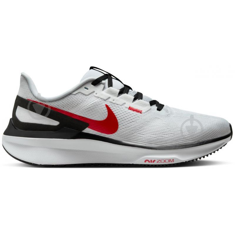Nike Чоловічі кросівки для бігу  Air Zoom Structure 25 DJ7883-106 45.5 (11.5US) 29.5 см Білі (19759399262 - зображення 1
