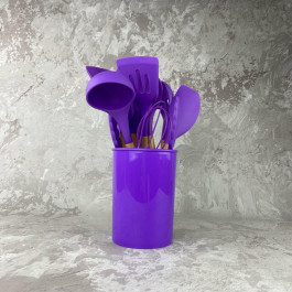 Edenberg Набір кухонних промов  EB-3610-Purple 12 предметів фіолетовий (EB-3610-Purple)