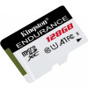 Kingston 128 GB microSDXC Class 10 UHS-I A1 Endurance + SD Adapter SDCE/128GB - зображення 2