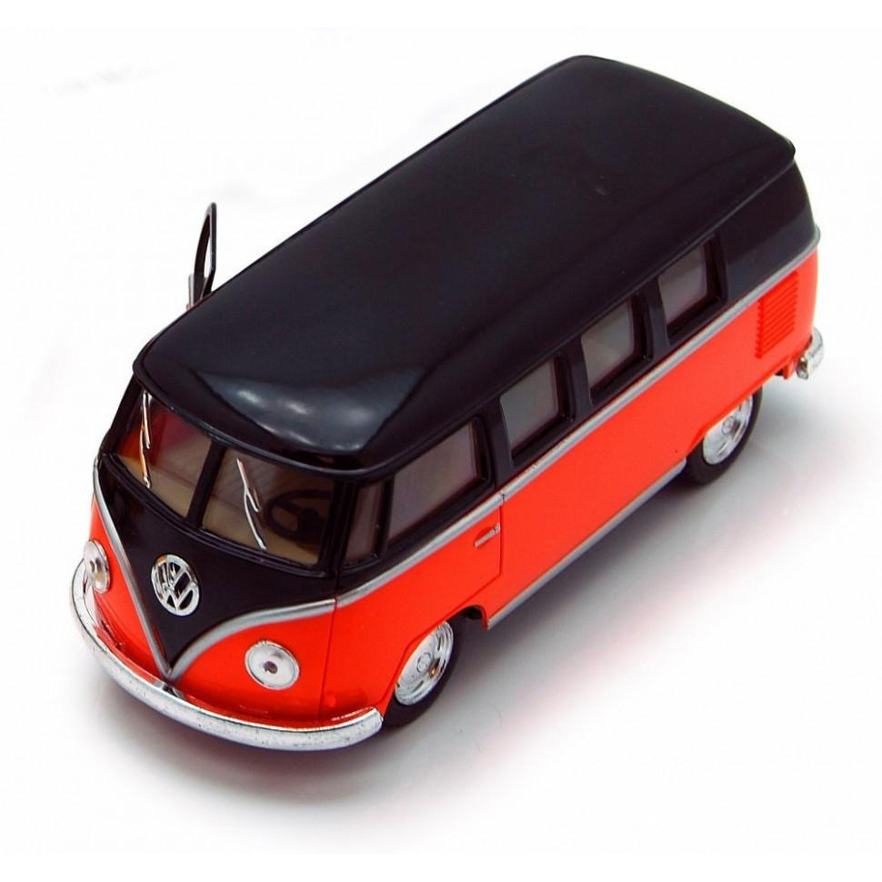 Kinsmart Volkswagen Classical Bus Black Top (KT5376W) - зображення 1