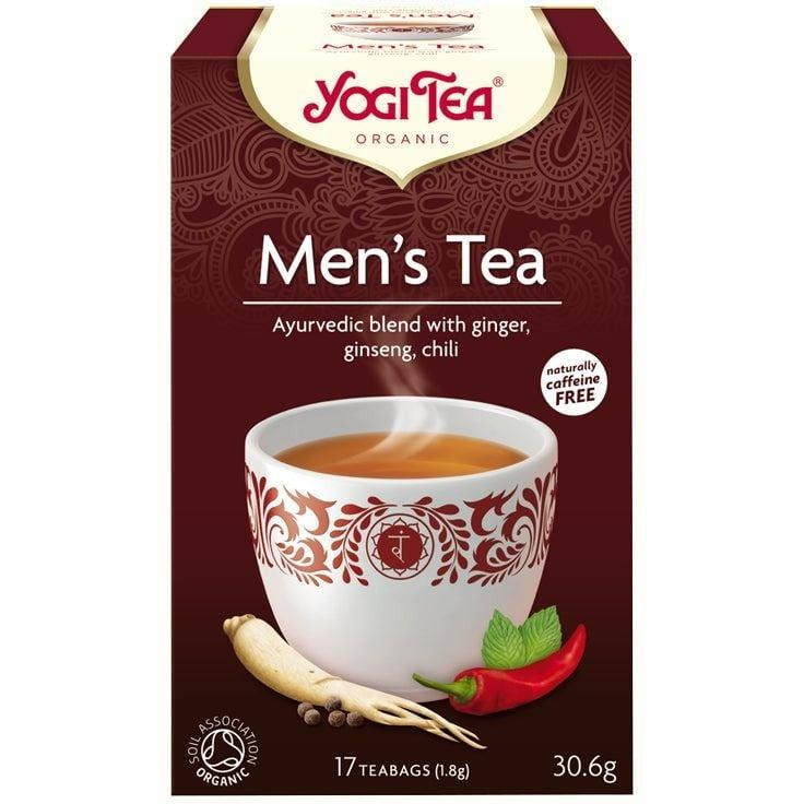 Yogi Tea Чай трав'яний  Men's органічний 30.6 г (17 шт. х 1.8 г) (4012824401389) - зображення 1