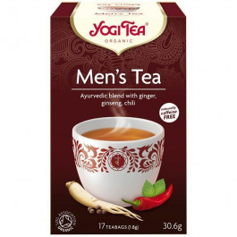   Yogi Tea Чай трав'яний  Men's органічний 30.6 г (17 шт. х 1.8 г) (4012824401389)