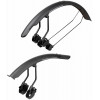 Topeak TetraFender R1 & R2 fender set for up to 650C/700C*32C road bike tire, w/reflective (TC9670) - зображення 1