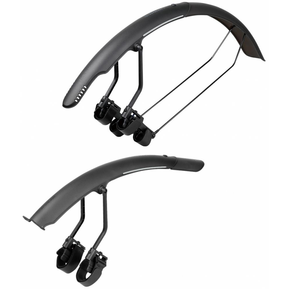 Topeak TetraFender R1 & R2 fender set for up to 650C/700C*32C road bike tire, w/reflective (TC9670) - зображення 1