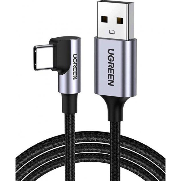 UGREEN US284 USB-A to Type-C QC3.0 3m Black (70255) - зображення 1