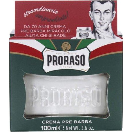 Proraso Крем до бритья  Green (New Version) Pre-shaving cream 100 мл (8004395001019) - зображення 1