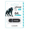 Wibrand 64 GB Panther Black USB 2.0 (WI2.0/PA64P2B) - зображення 2