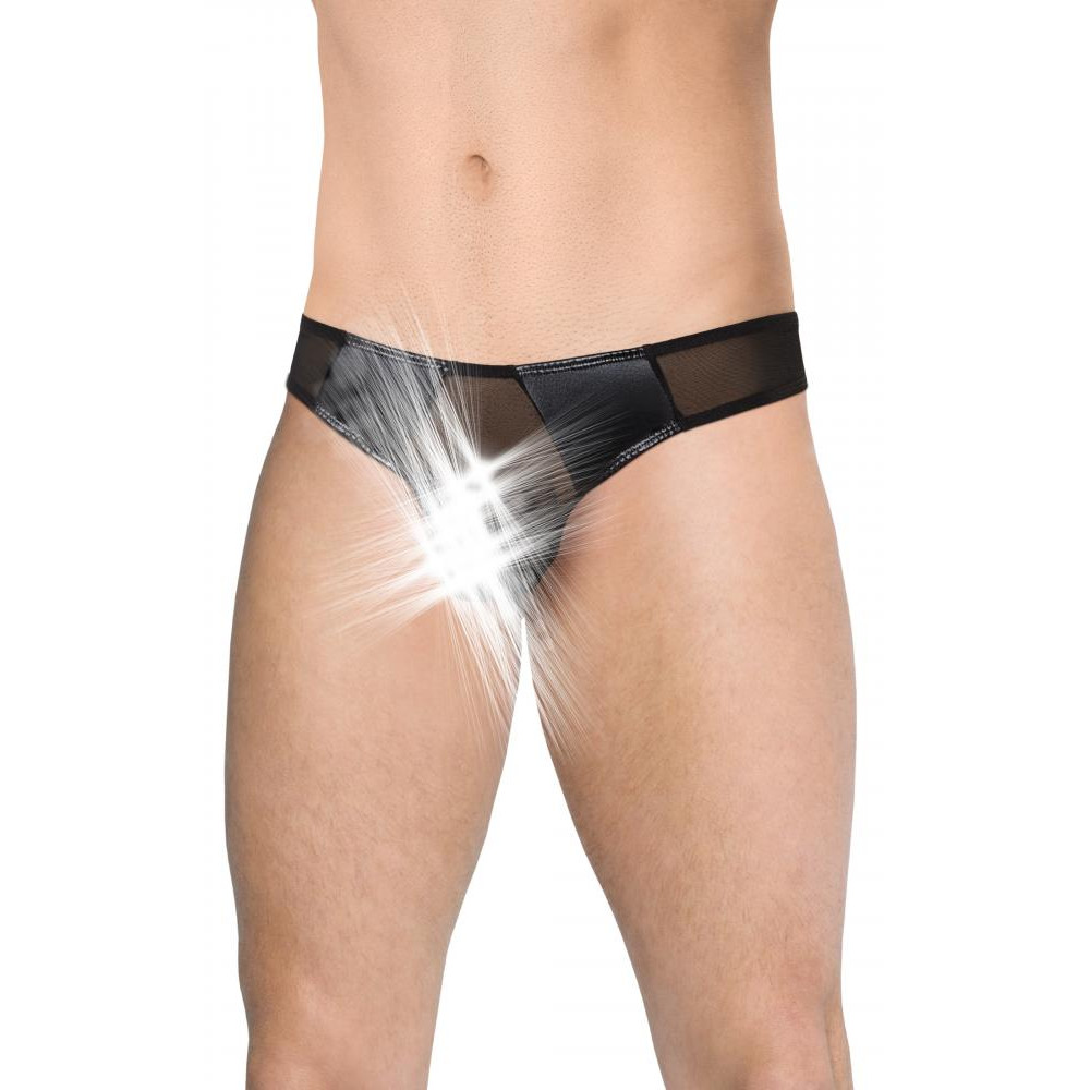 SoftLine Труси-стрінги чоловічі Mens Briefs 4519, чорні (5906340736645) - зображення 1