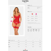 Obsessive Комплект  Ingridia corset (Червоний, XL/XXL) (100417) - зображення 7