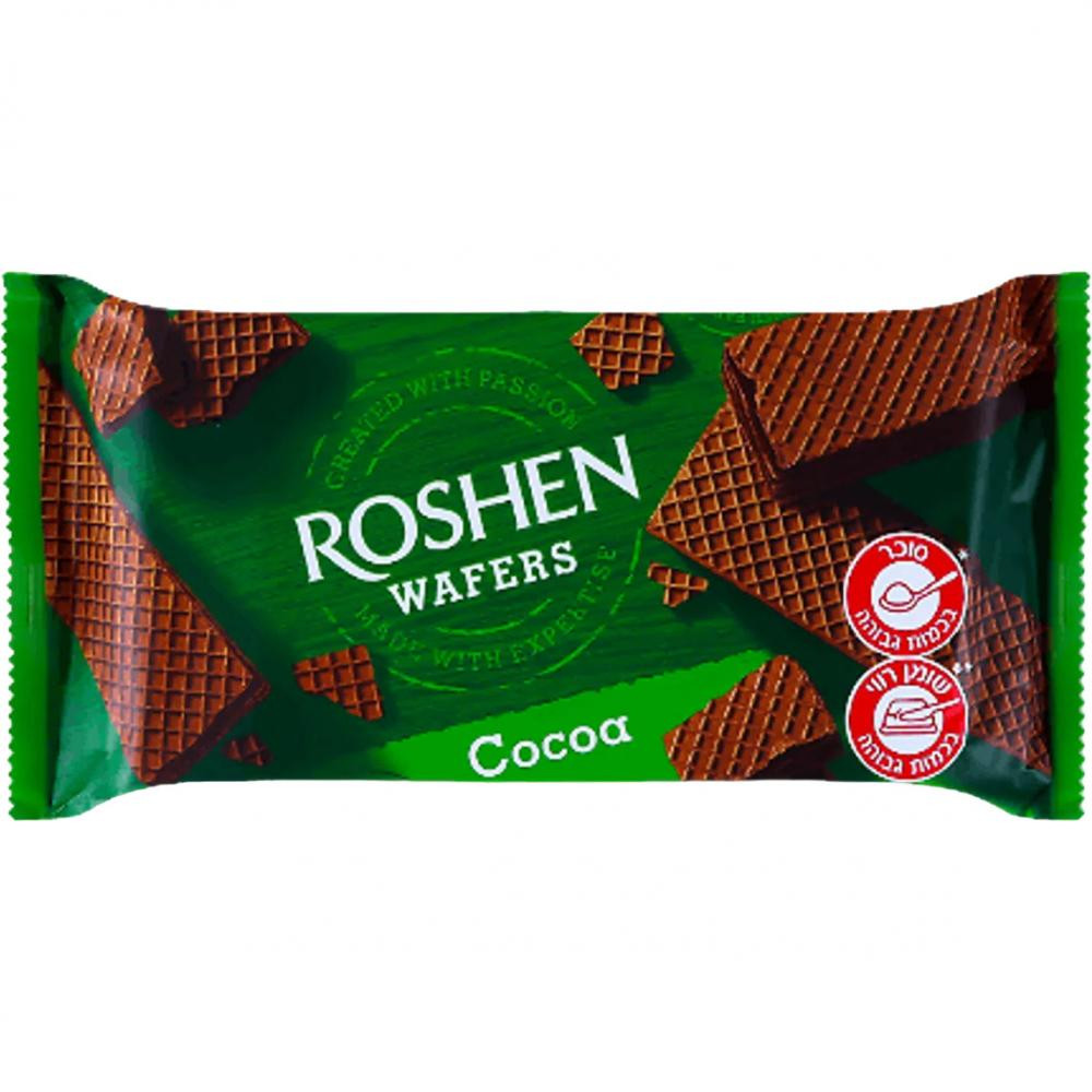 Roshen Вафлі  Wafers Cocoa 216 г (943010) (4823077641312) - зображення 1