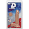 Doc Johnson Фаллоимитатор The D - Perfect D - 7 Inch With Balls - ULTRASKYN (SO1576) - зображення 2