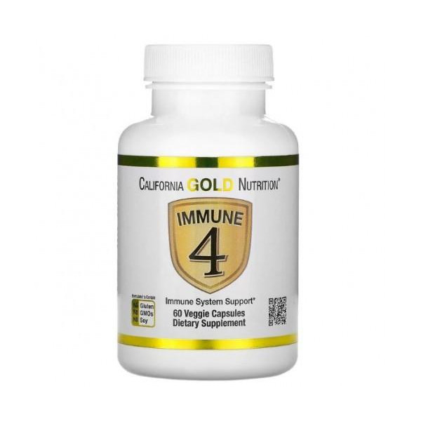 California Gold Nutrition Immune 4  60 капсул (599135) - зображення 1