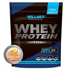 Willmax Whey Protein Light 65% 1000 g /25 servings/ Персиковий Йогурт (wx210)