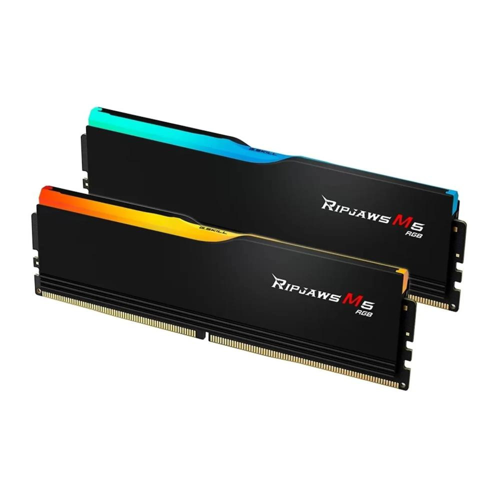 G.Skill 64 GB (2x32GB) DDR5 5200 MHz Ripjaws M5 RGB Black (F5-5200J4040A32GX2-RM5RK) - зображення 1