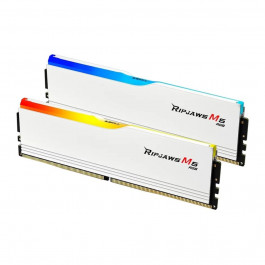 G.Skill 64 GB (2x32GB) DDR5 6000 MHz Ripjaws M5 RGB White (F5-6000J3040G32GX2-RM5RW)