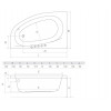 Radaway Naxia 170x110 (WA1-33-170x110L) - зображення 3