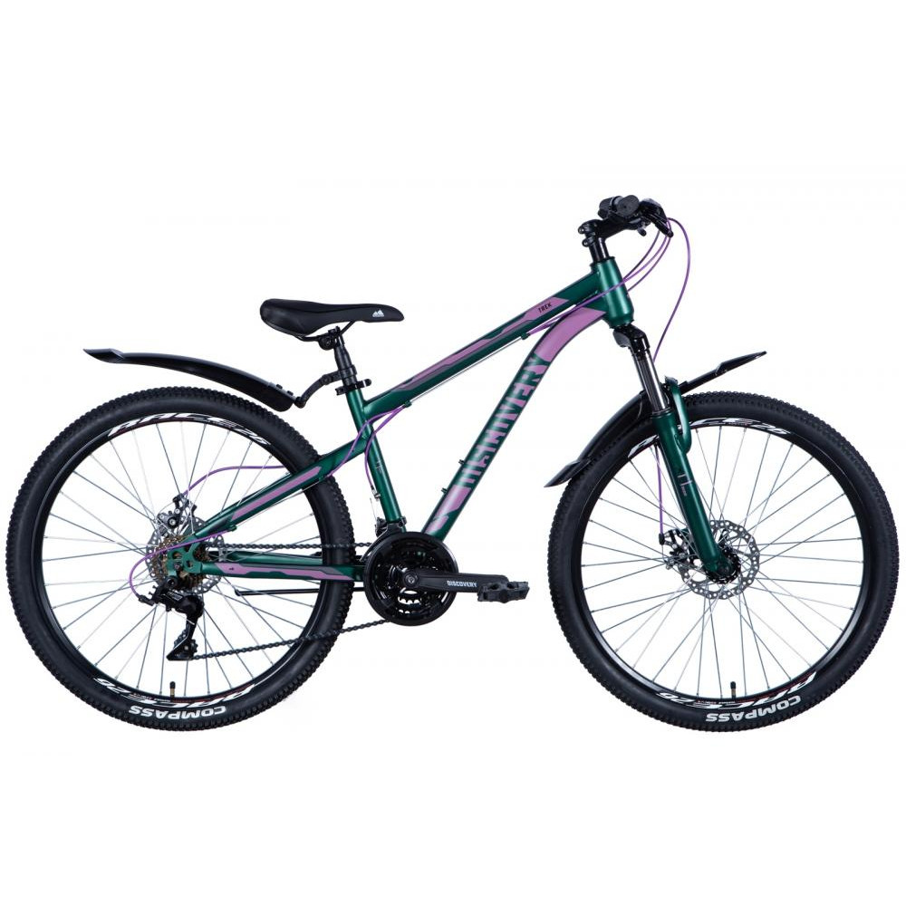 Discovery Trek AM DD 26" з крилом Pl 2024 / рама 18" зелений (OPS-DIS-26-566) - зображення 1