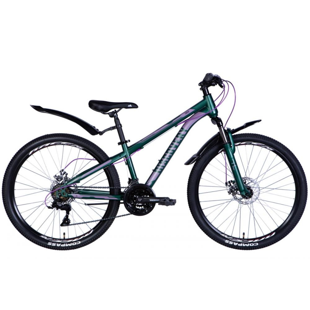 Discovery Trek AM DD 26" з крилом Pl 2024 / рама 13" зелений (OPS-DIS-26-556) - зображення 1